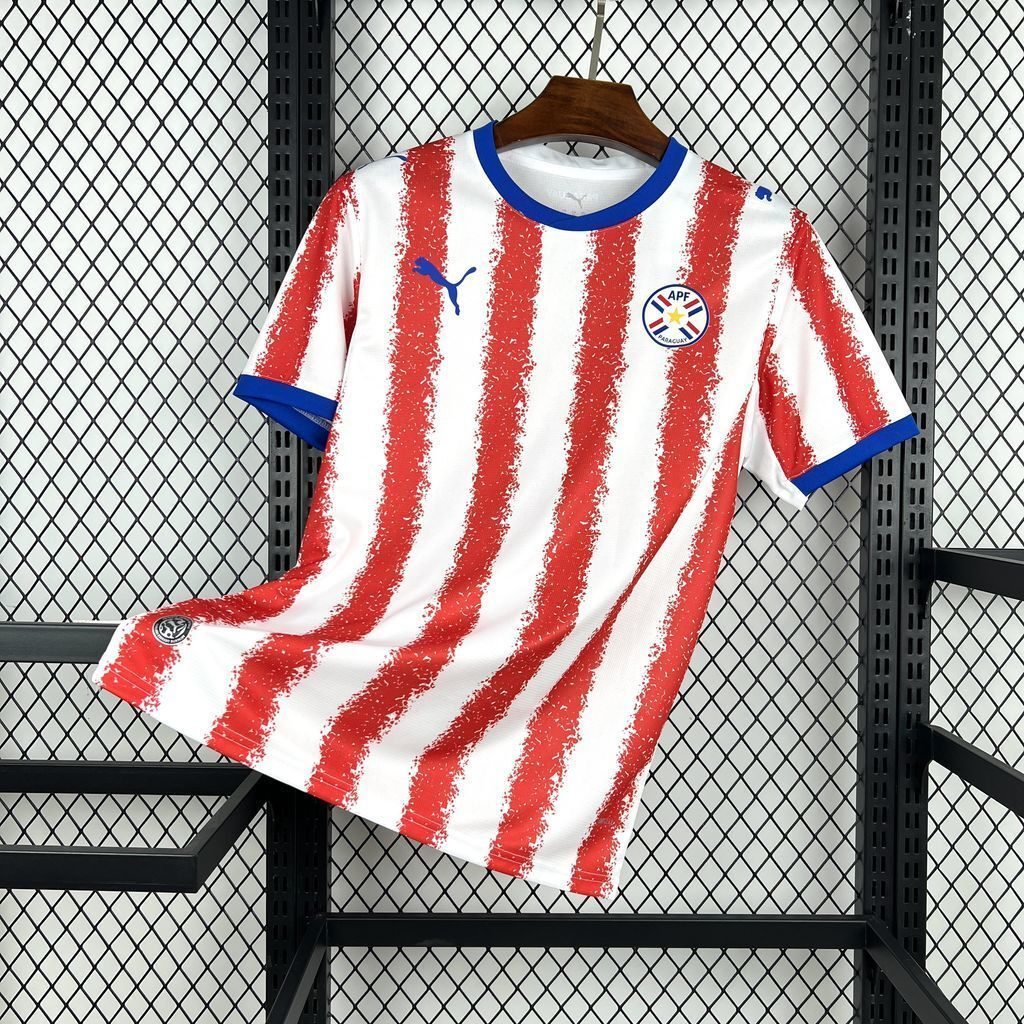 CAMISETA PRIMERA EQUIPACIÓN PARAGUAY 2026 VERSIÓN FAN