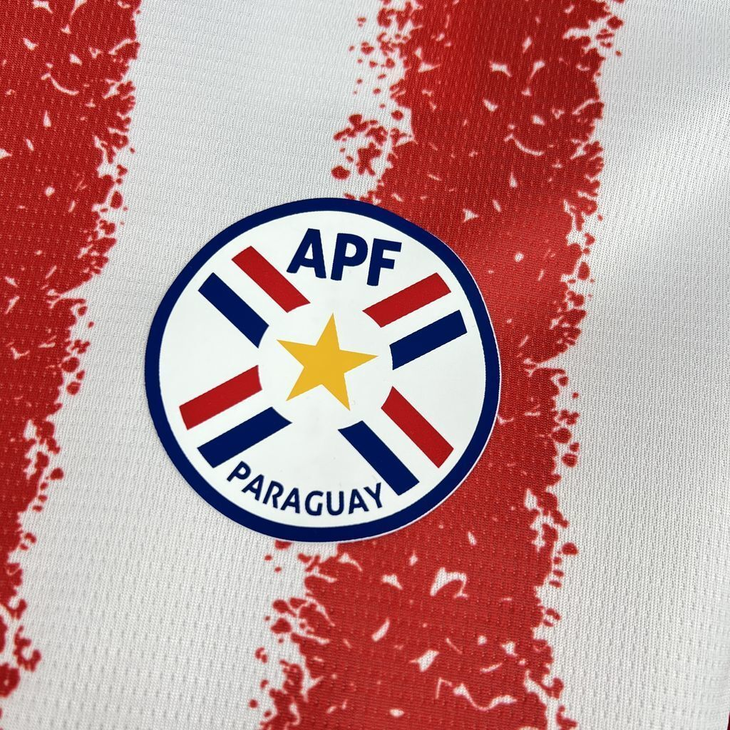 CAMISETA PRIMERA EQUIPACIÓN PARAGUAY 2026 VERSIÓN FAN - Imagen 4