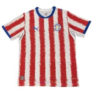 CAMISETA PRIMERA EQUIPACIÓN PARAGUAY 2026 VERSIÓN FAN