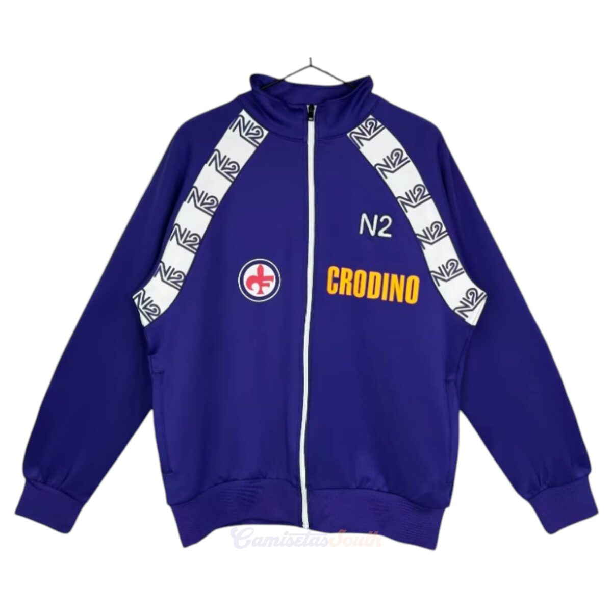 POLERÓN RETRO CIERRE COMPLETO FIORENTINA