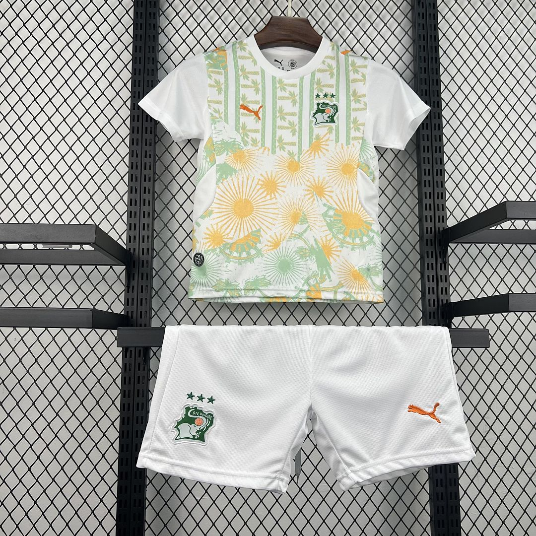 CAMISETA SEGUNDA EQUIPACIÓN COSTA DE MARFIL 2026 VERSIÓN INFANTIL - Imagen 6
