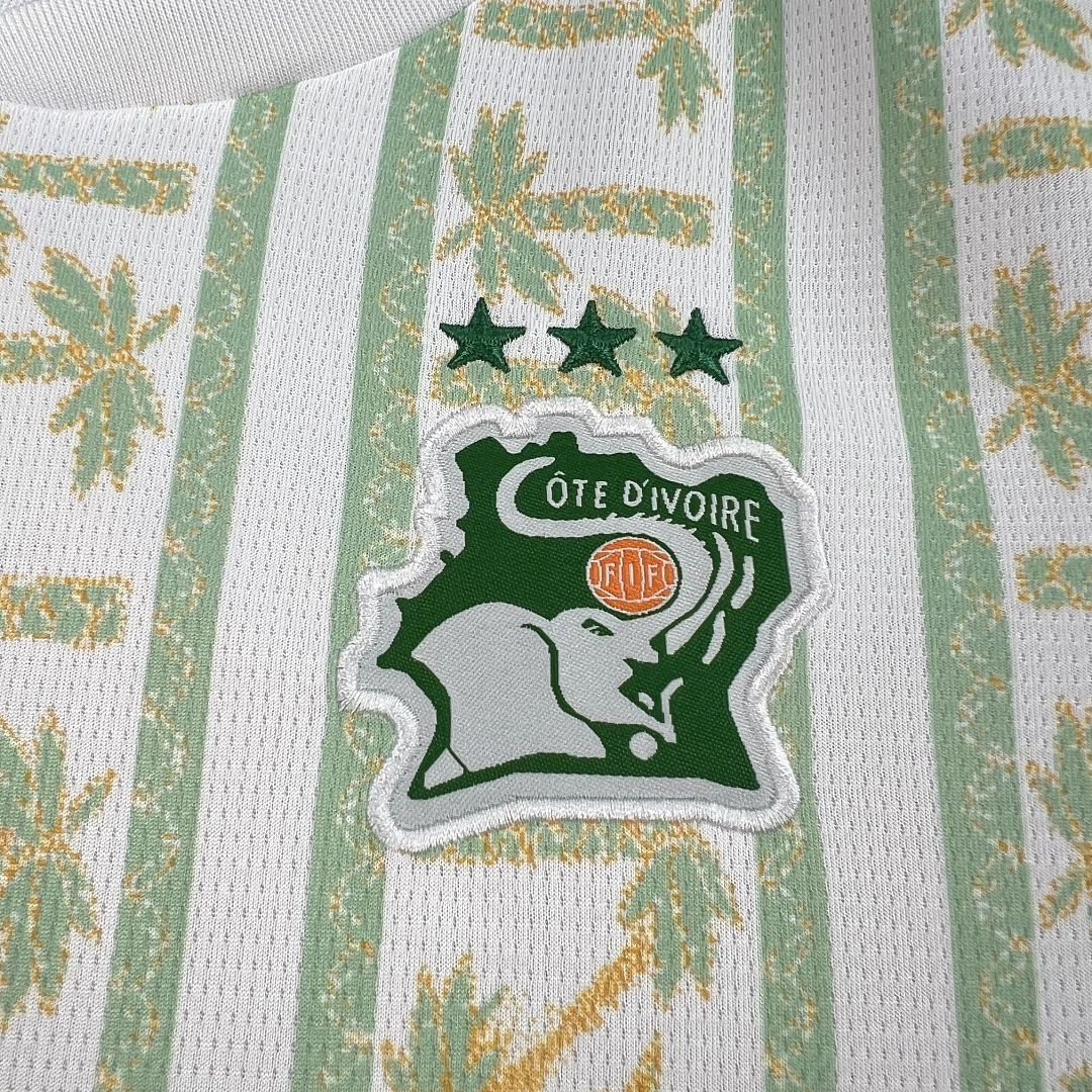 CAMISETA SEGUNDA EQUIPACIÓN COSTA DE MARFIL 2026 VERSIÓN INFANTIL - Imagen 3
