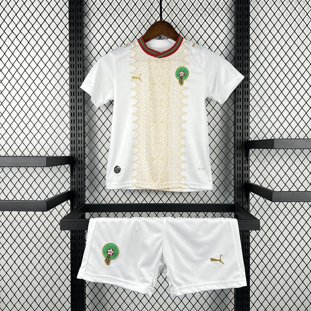 CAMISETA SEGUNDA EQUIPACIÓN MARRUECOS 2026 VERSIÓN INFANTIL - Imagen 5