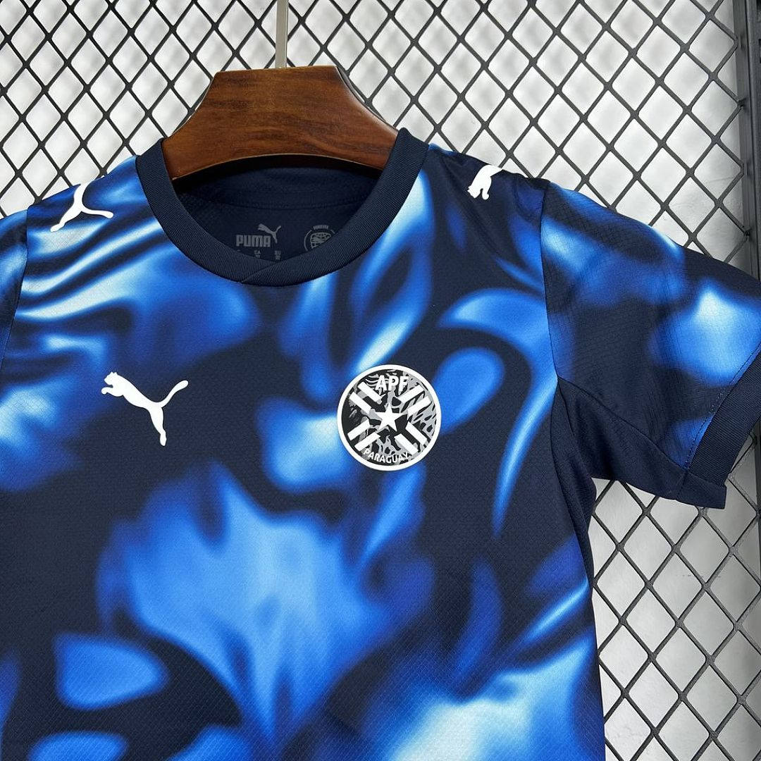 CAMISETA SEGUNDA EQUIPACIÓN PARAGUAY 2026 VERSIÓN INFANTIL - Imagen 4