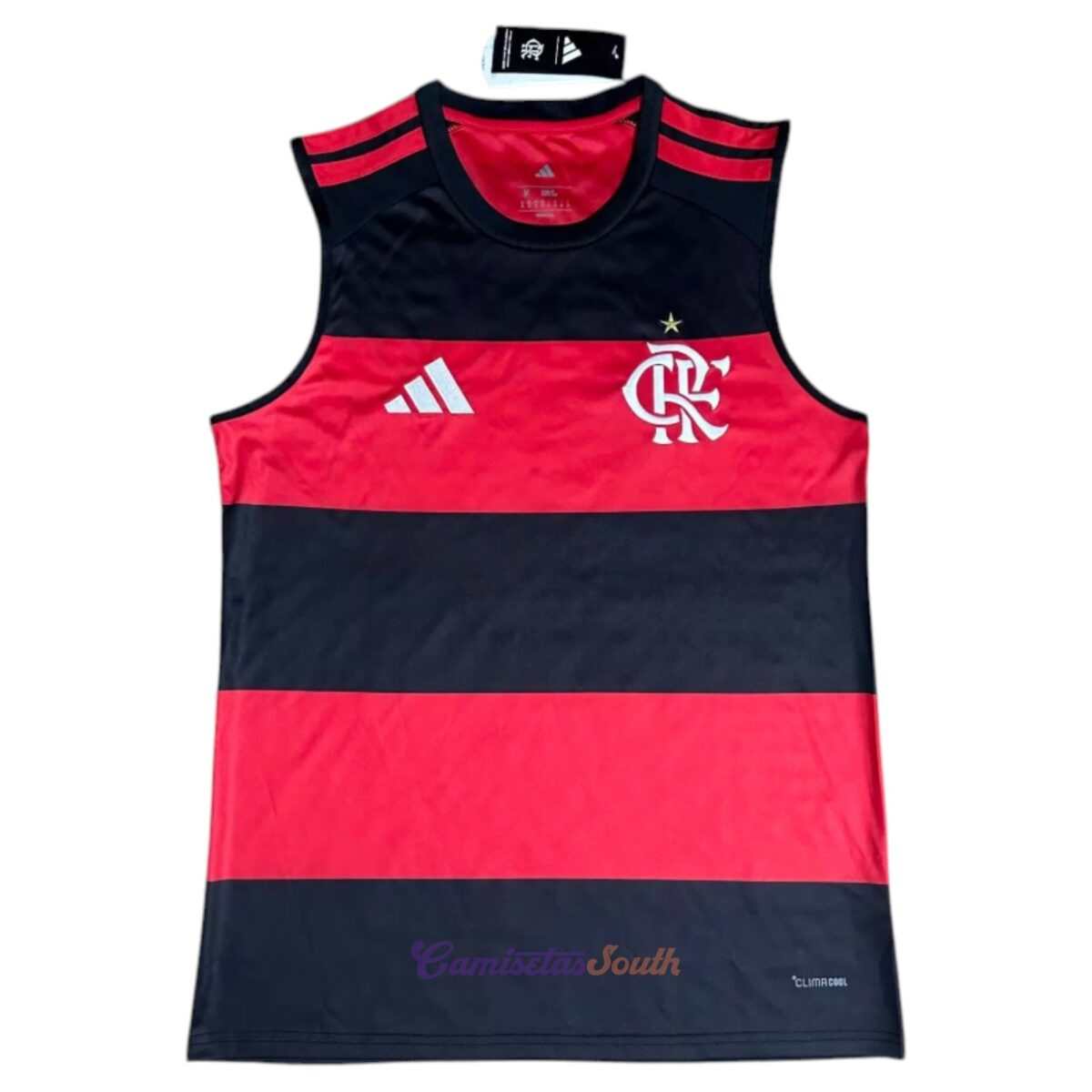 CAMISETA PRIMERA EQUIPACIÓN FLAMENGO 2026 VERSIÓN SIN MANGAS