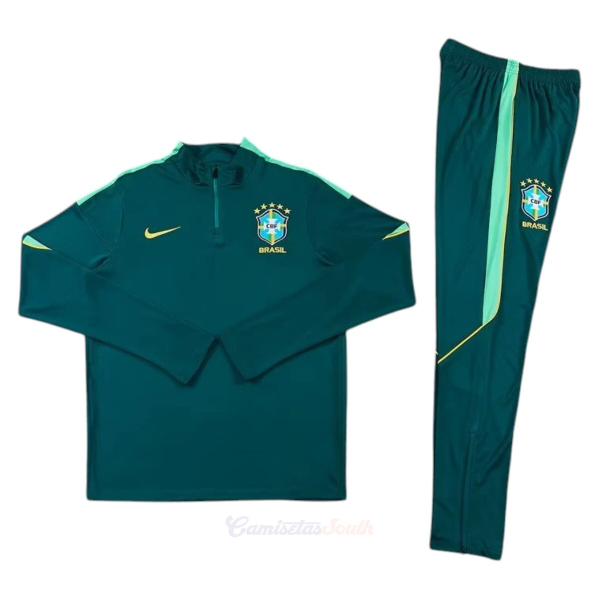 CONJUNTO DE BUZO MEDIO CIERRE BRASIL