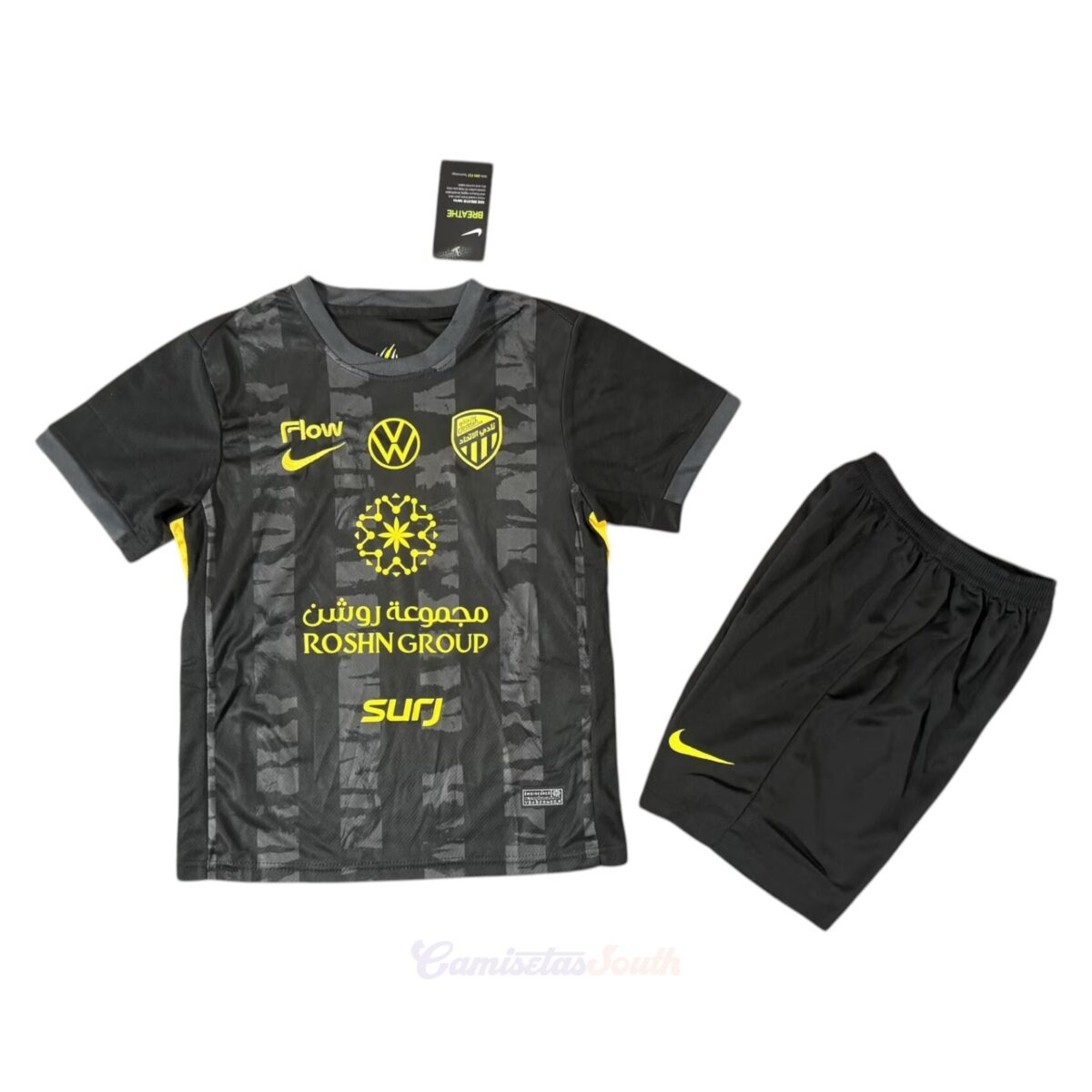 CAMISETA TERCERA EQUIPACIÓN AL ITTIHAD 25/26 VERSIÓN INFANTIL