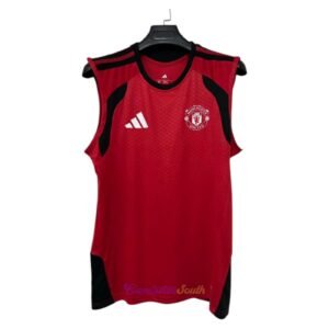 CAMISETA ENTRENAMIENTO MANCHESTER UNITED 25/26 SIN MANGAS VERSIÓN JUGADOR