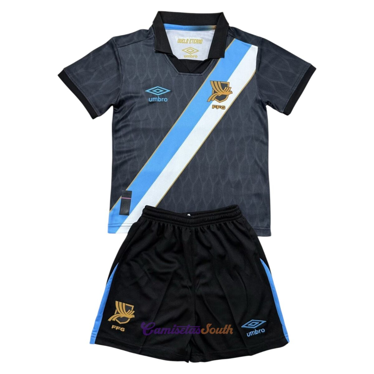 CAMISETA SEGUNDA EQUIPACIÓN GUATEMALA 2026 VERSIÓN INFANTIL