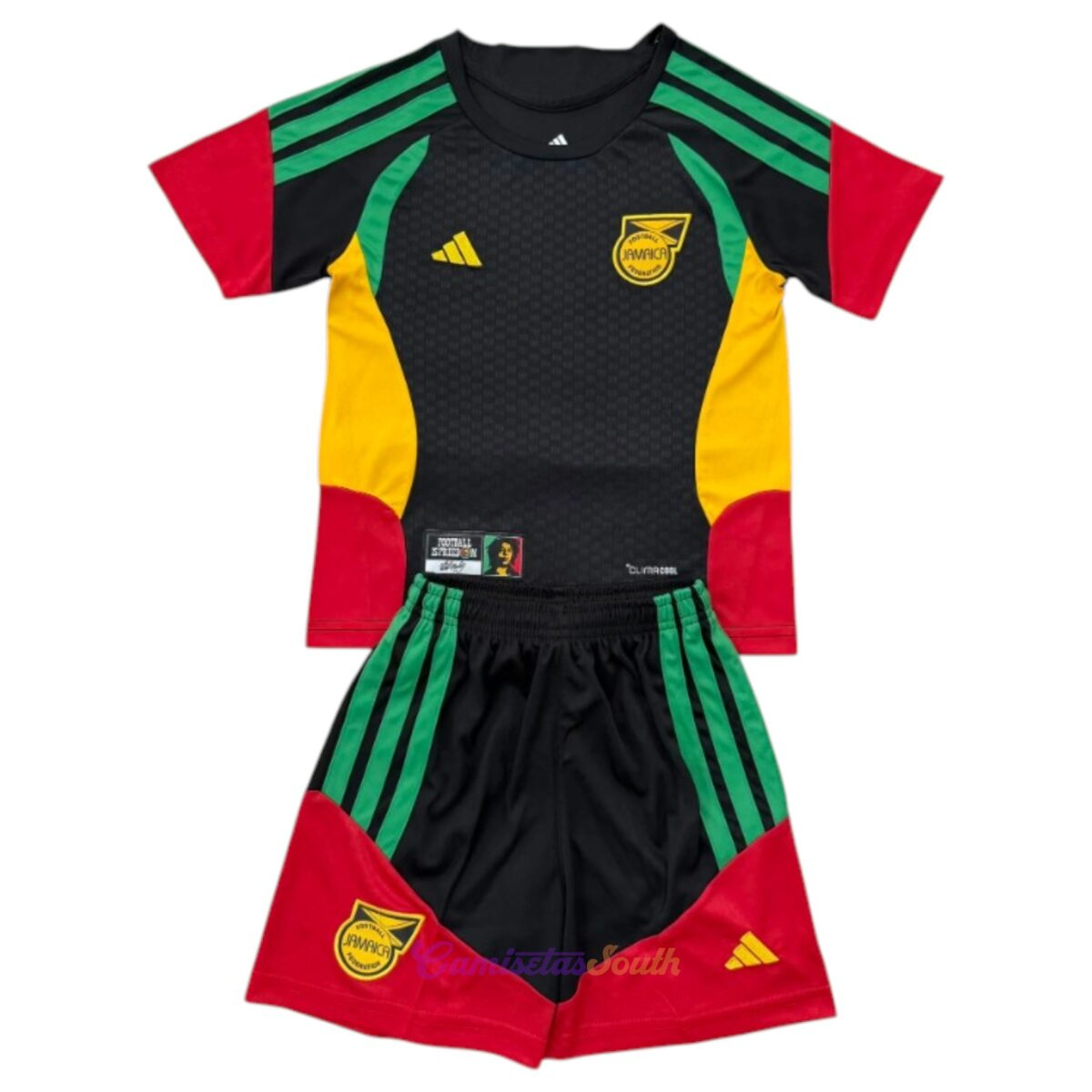 CAMISETA ENTRENAMIENTO JAMAICA 2026 VERSIÓN INFANTIL
