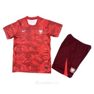 CAMISETA SEGUNDA EQUIPACIÓN POLONIA 2026 VERSIÓN INFANTIL