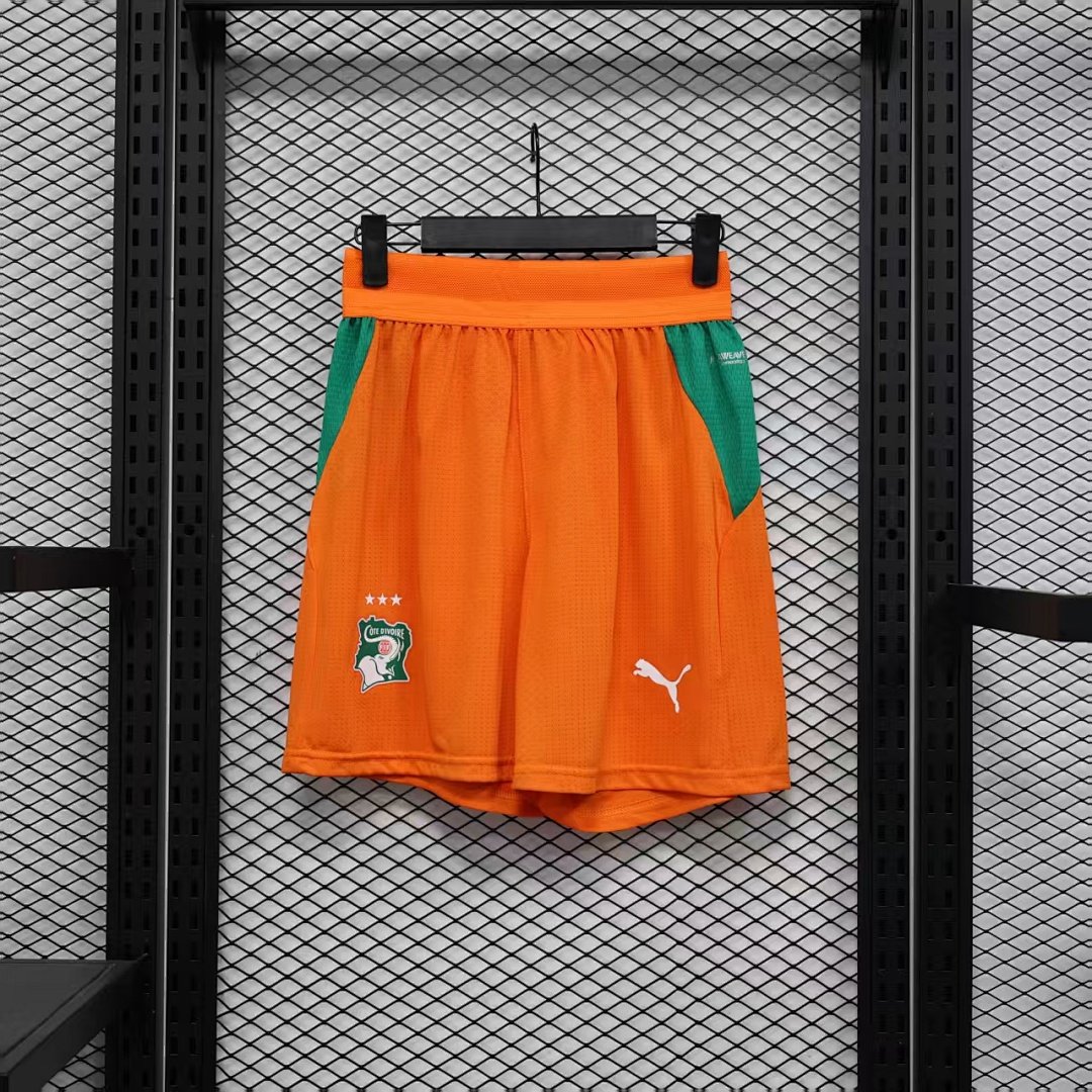 SHORTS PRIMERA EQUIPACIÓN COSTA DE MARFIL 2026 VERSIÓN JUGADOR
