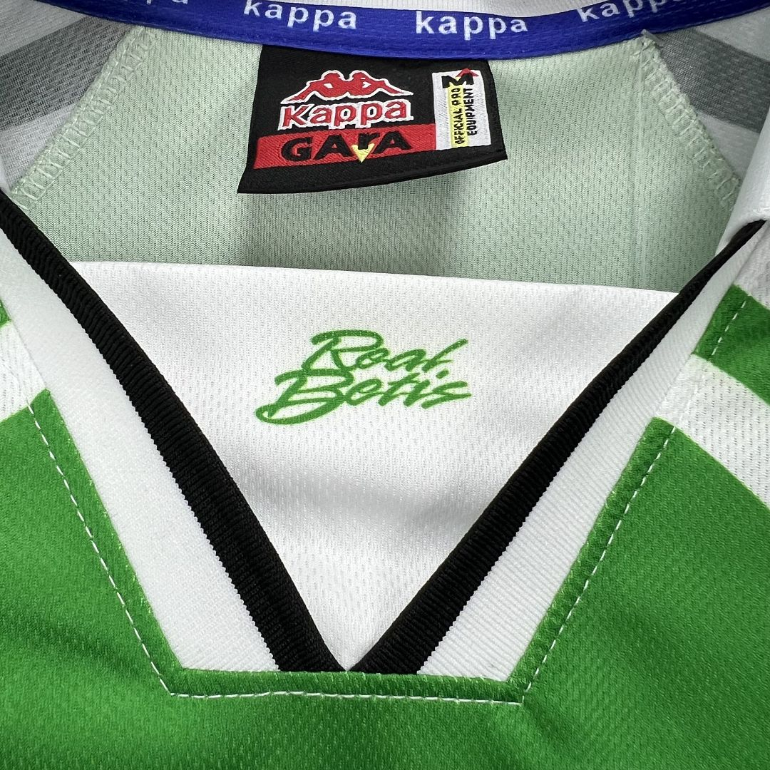 CAMISETA SEGUNDA EQUIPACIÓN REAL BETIS 1997/98 - Imagen 5