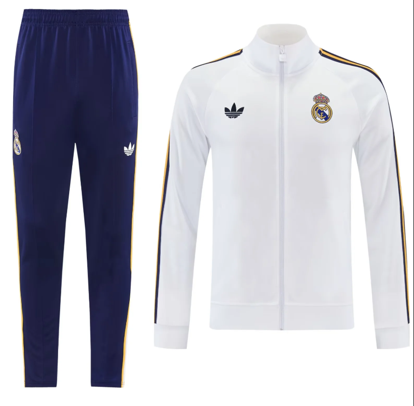 CONJUNTO DE BUZO CIERRE COMPLETO REAL MADRID