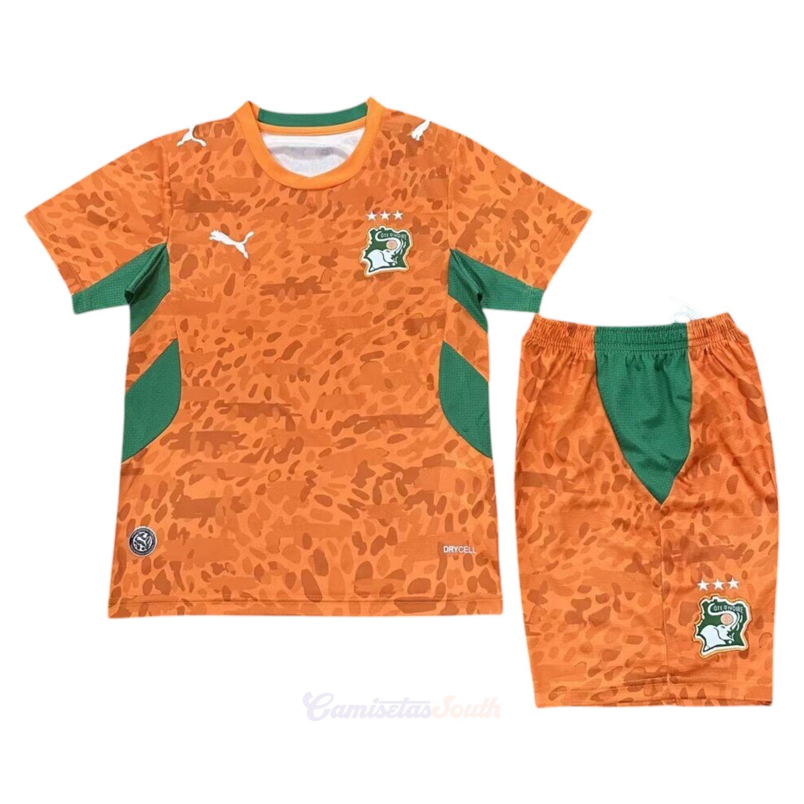 CAMISETA PRIMERA EQUIPACIÓN COSTA DE MARFIL 2026 VERSIÓN INFANTIL