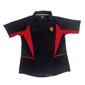 CAMISETA SEGUNDA EQUIPACIÓN BÉLGICA 2002
