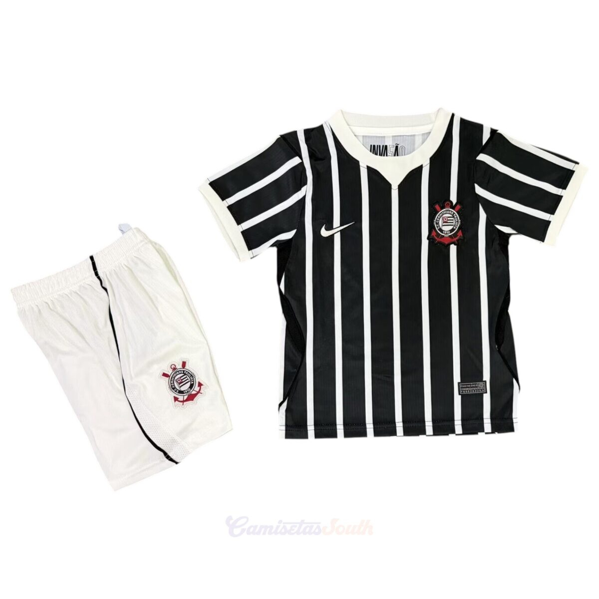 CAMISETA SEGUNDA EQUIPACIÓN CORINTHIANS 2026 VERSIÓN INFANTIL