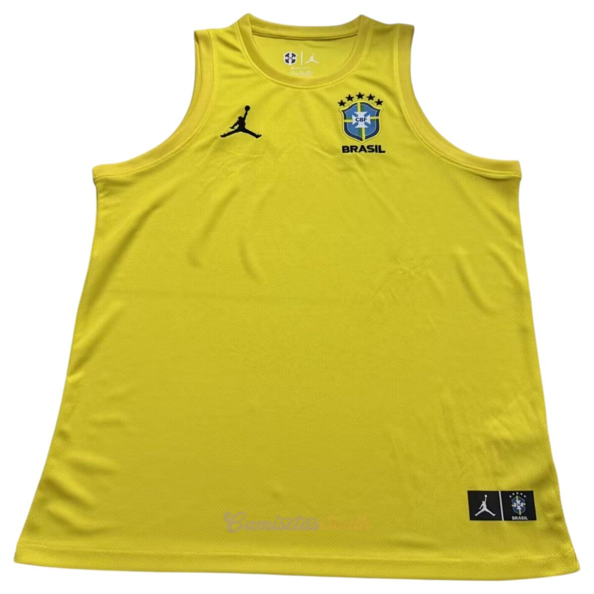 CAMISETA ENTRENAMIENTO BRASIL 2026 VERSIÓN SIN MANGAS