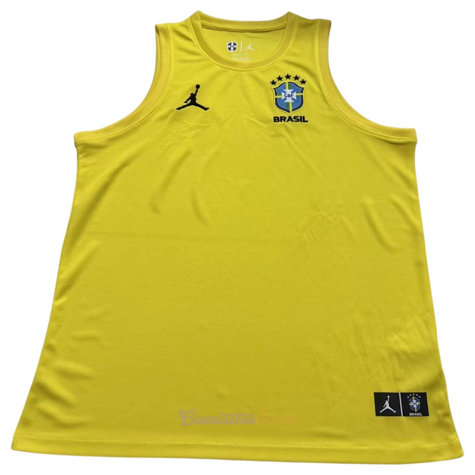 CAMISETA ENTRENAMIENTO BRASIL 2026 VERSIÓN SIN MANGAS