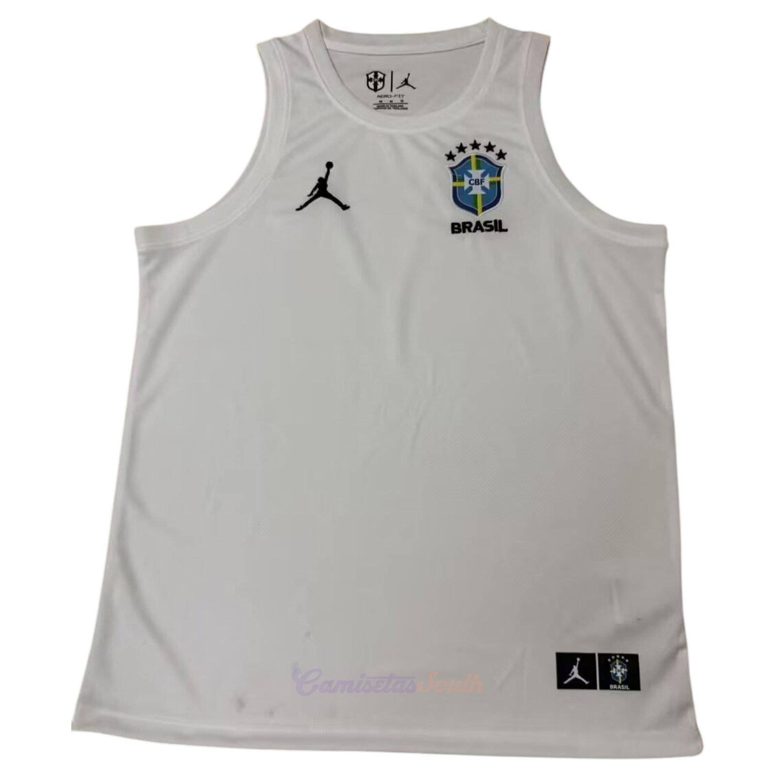 CAMISETA ENTRENAMIENTO BRASIL 2026 VERSIÓN SIN MANGAS