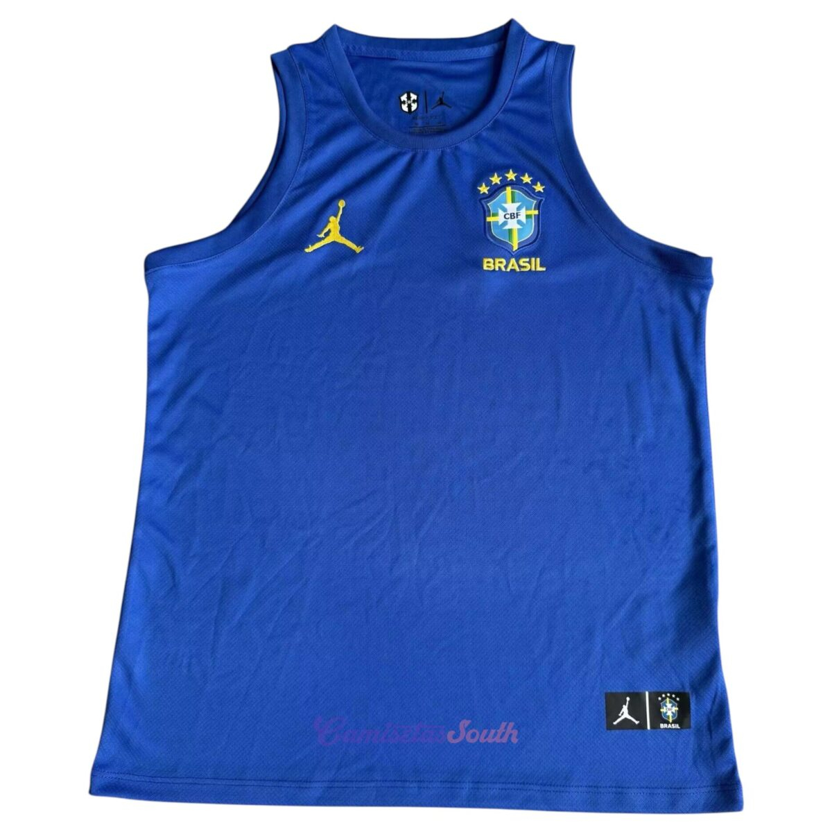 CAMISETA ENTRENAMIENTO BRASIL 2026 VERSIÓN SIN MANGAS