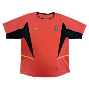 CAMISETA PRIMERA EQUIPACIÓN BÉLGICA 2002