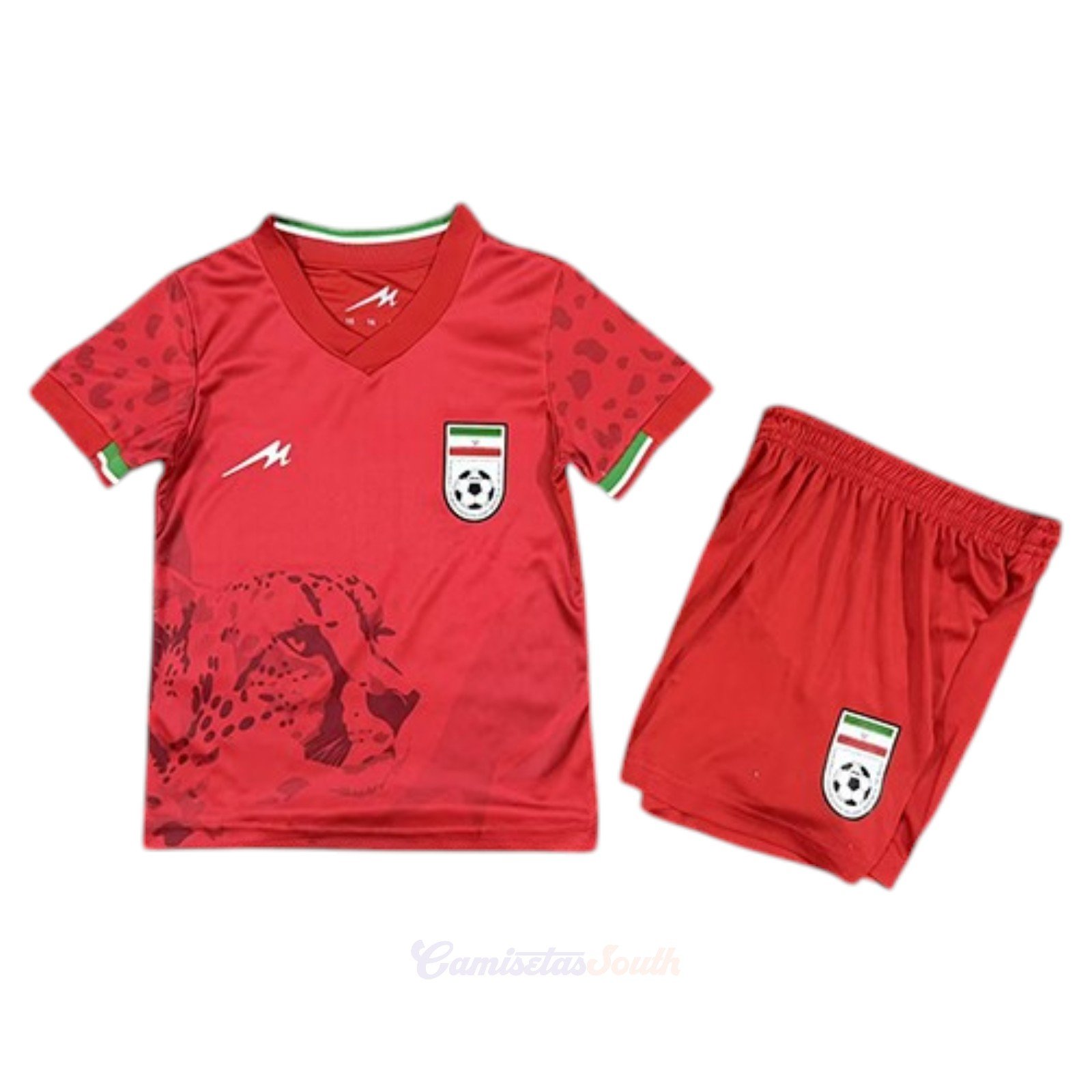 CAMISETA SEGUNDA EQUIPACIÓN IRÁN 2026 VERSIÓN INFANTIL
