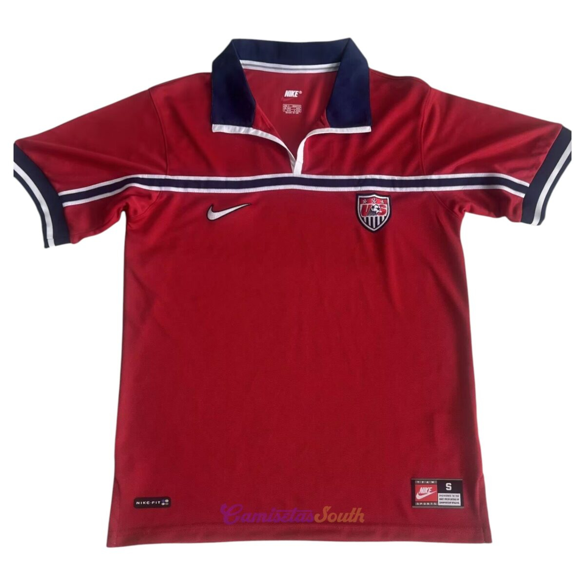 CAMISETA SEGUNDA EQUIPACIÓN ESTADOS UNIDOS 1998