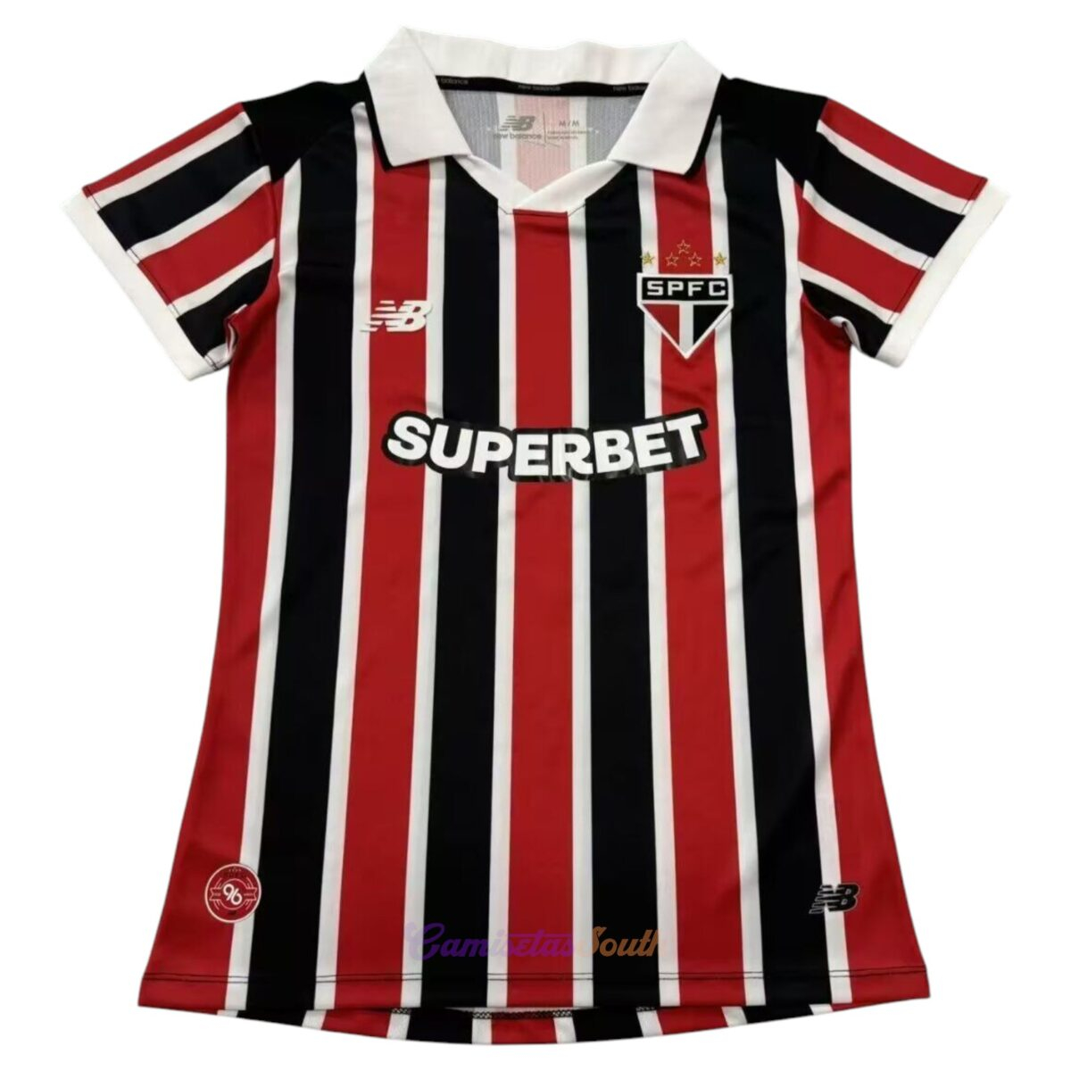 CAMISETA SEGUNDA EQUIPACIÓN SAO PAULO 2026 VERSIÓN FEMENINA