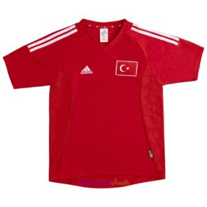 CAMISETA PRIMERA EQUIPACIÓN TURQUÍA 2002