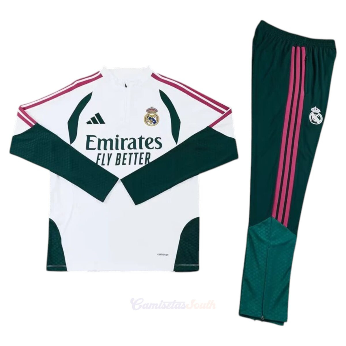 CONJUNTO DE BUZO MEDIO CIERRE REAL MADRID