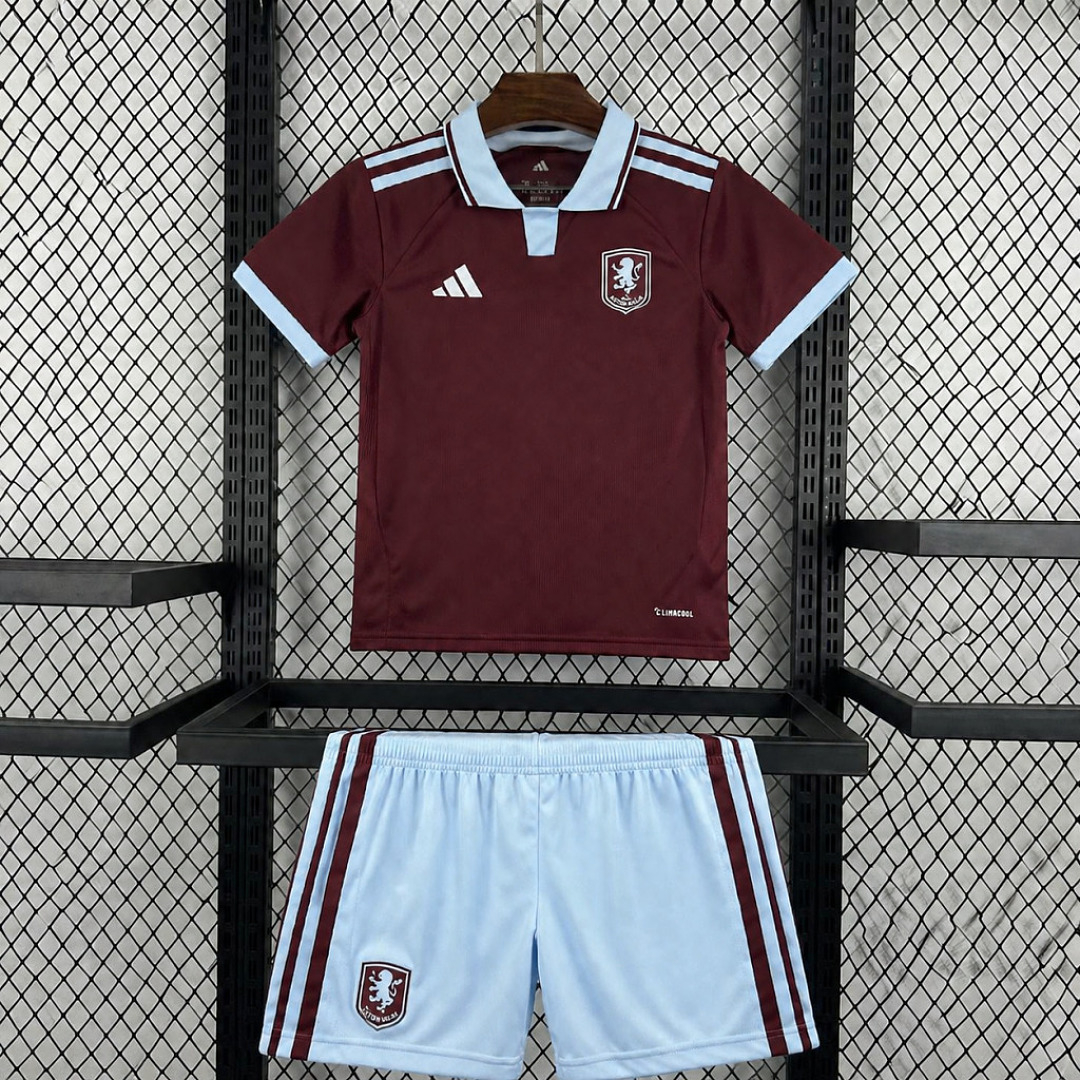 CAMISETA PRIMERA EQUIPACIÓN ASTON VILLA 2026/27 VERSIÓN INFANTIL