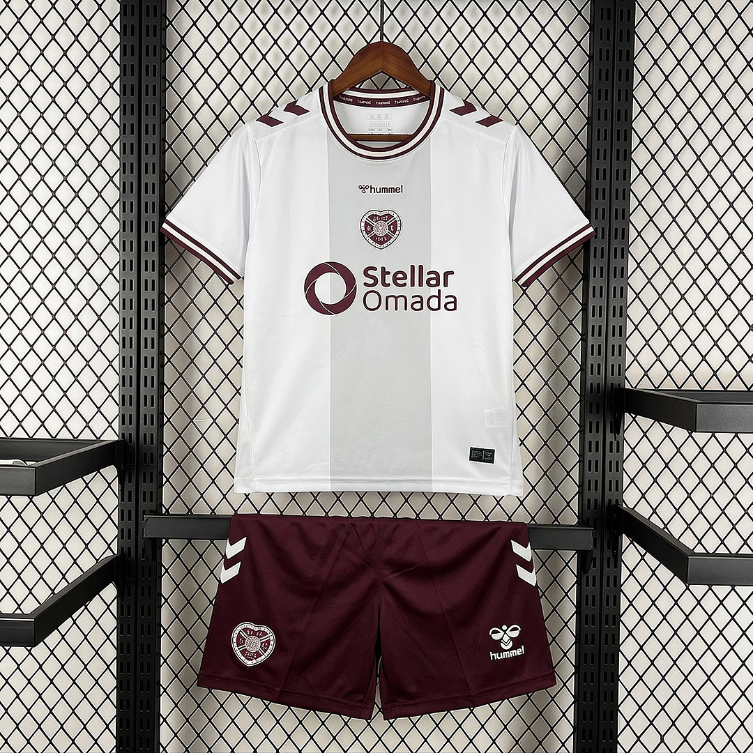 CAMISETA SEGUNDA EQUIPACIÓN HEART OF MIDLOTHIAN FC 2026/27 VERSIÓN INFANTIL
