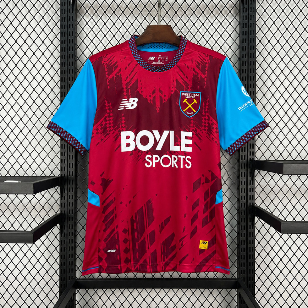 CAMISETA PRIMERA EQUIPACIÓN WEST HAM UNITED 2026/27 VERSIÓN FAN