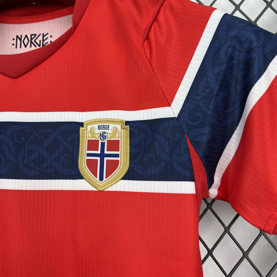 CAMISETA PRIMERA EQUIPACIÓN NORUEGA 2026 VERSIÓN INFANTIL - Imagen 4