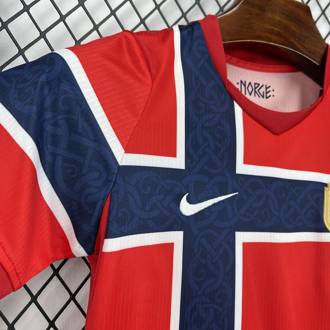 CAMISETA PRIMERA EQUIPACIÓN NORUEGA 2026 VERSIÓN INFANTIL - Imagen 2