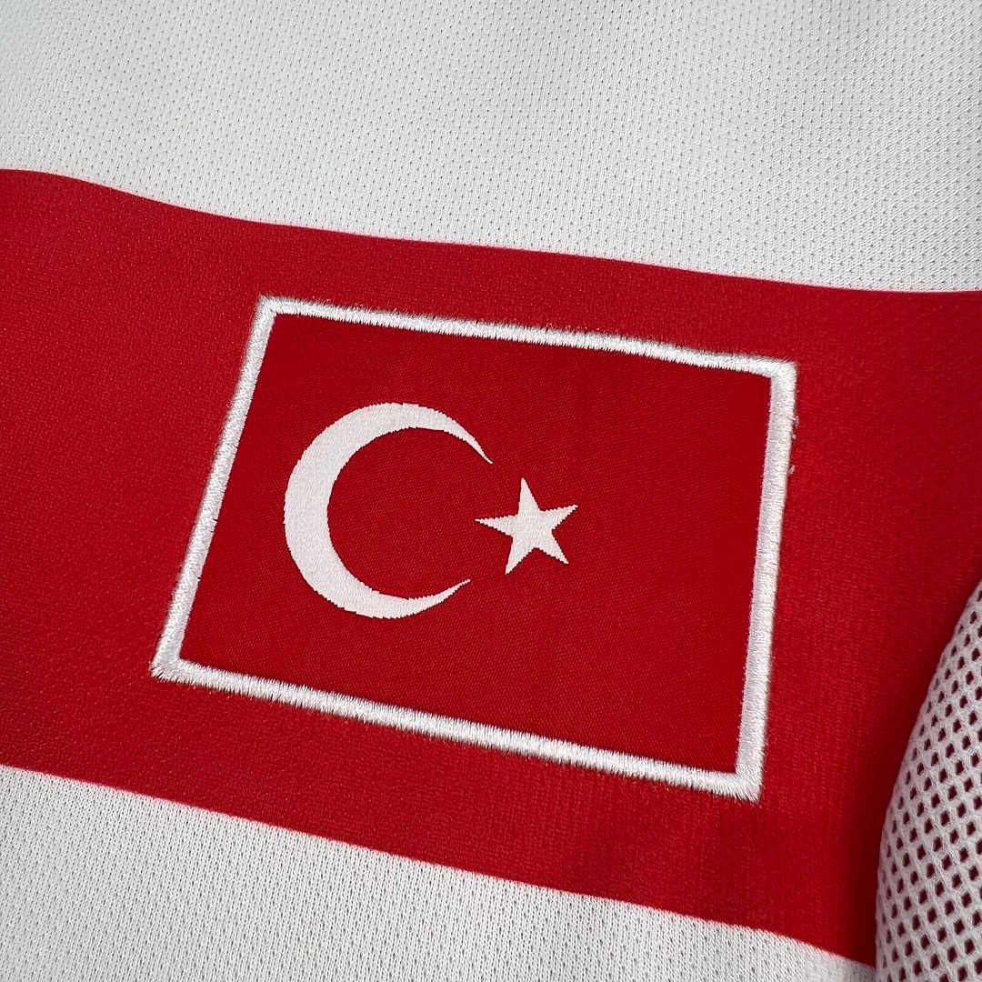 CAMISETA SEGUNDA EQUIPACIÓN TURQUÍA 2002 - Imagen 4