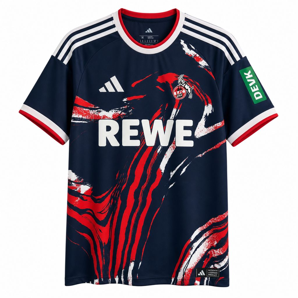 CAMISETA TERCERA EQUIPACIÓN 1. FC KÖLN 2026/27 VERSIÓN FAN