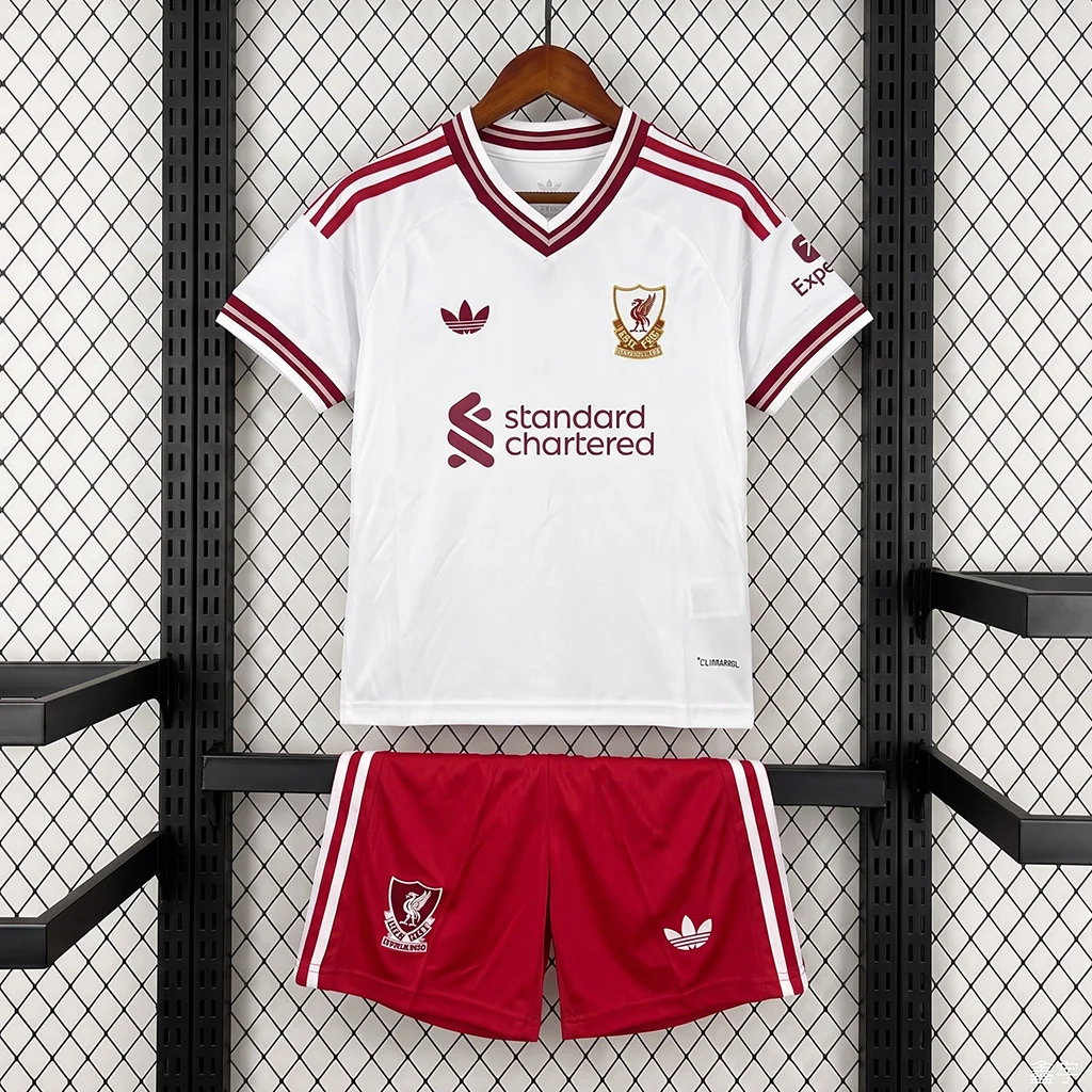 CAMISETA SEGUNDA EQUIPACIÓN LIVERPOOL 2026/27 VERSIÓN INFANTIL