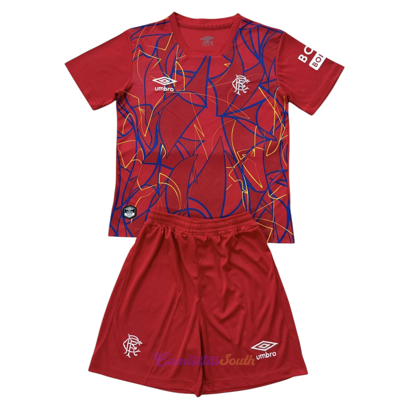 CAMISETA ARQUERO RANGERS FC 2026/27 VERSIÓN INFANTIL
