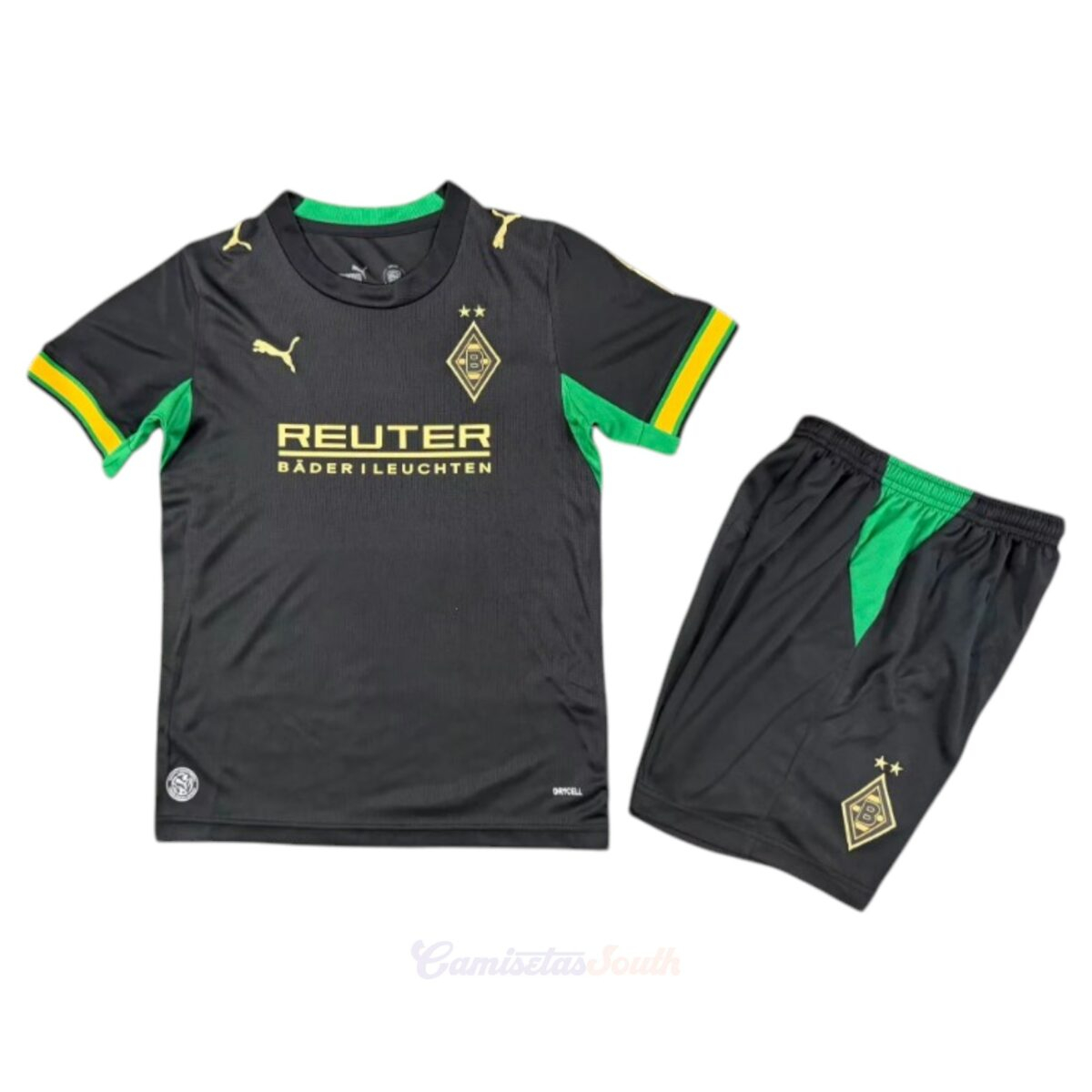 CAMISETA SEGUNDA EQUIPACIÓN BORUSSIA MÖNCHENGLADBACH 2026/27 VERSIÓN INFANTIL