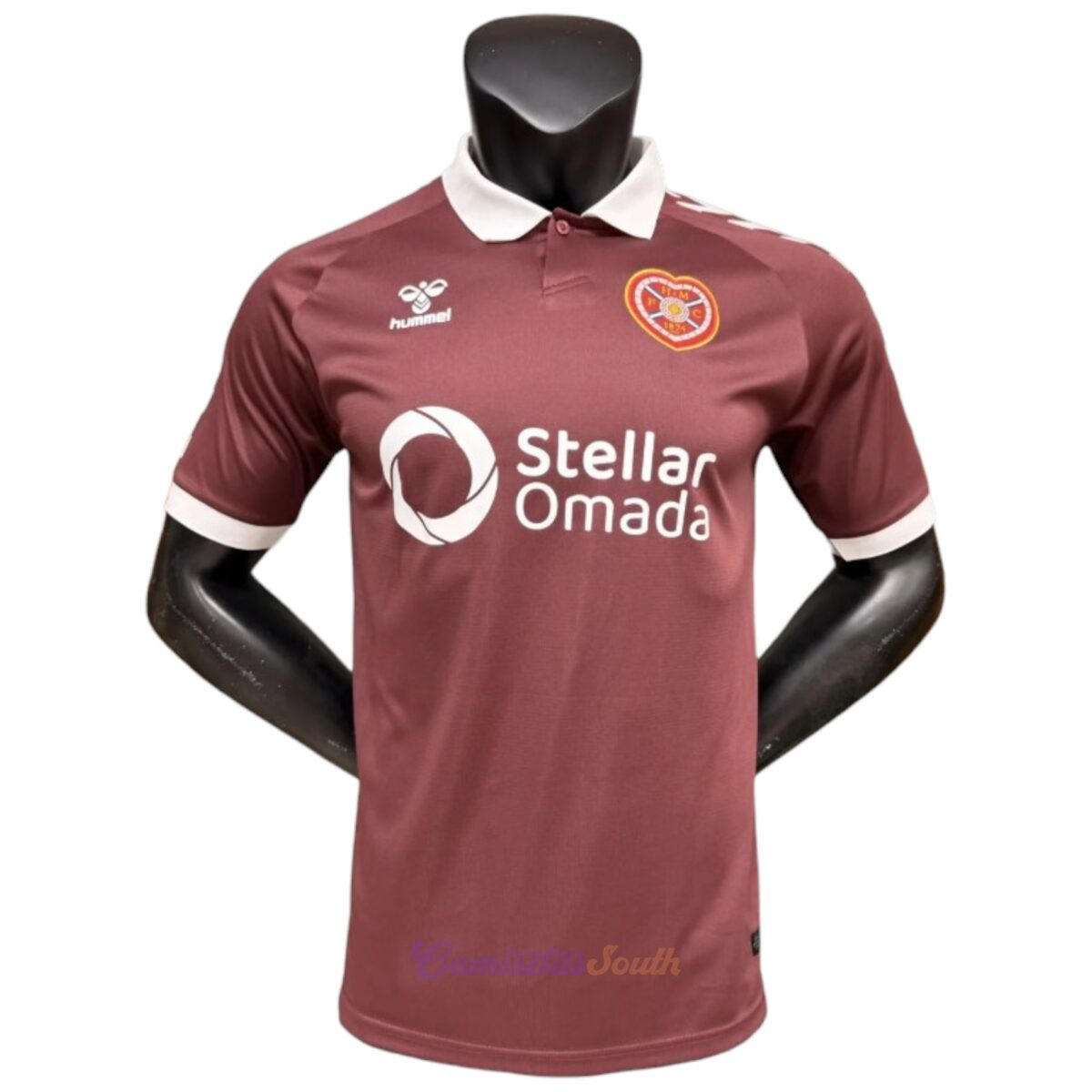 CAMISETA PRIMERA EQUIPACIÓN HEART OF MIDLOTHIAN FC 2026/27 VERSIÓN FAN