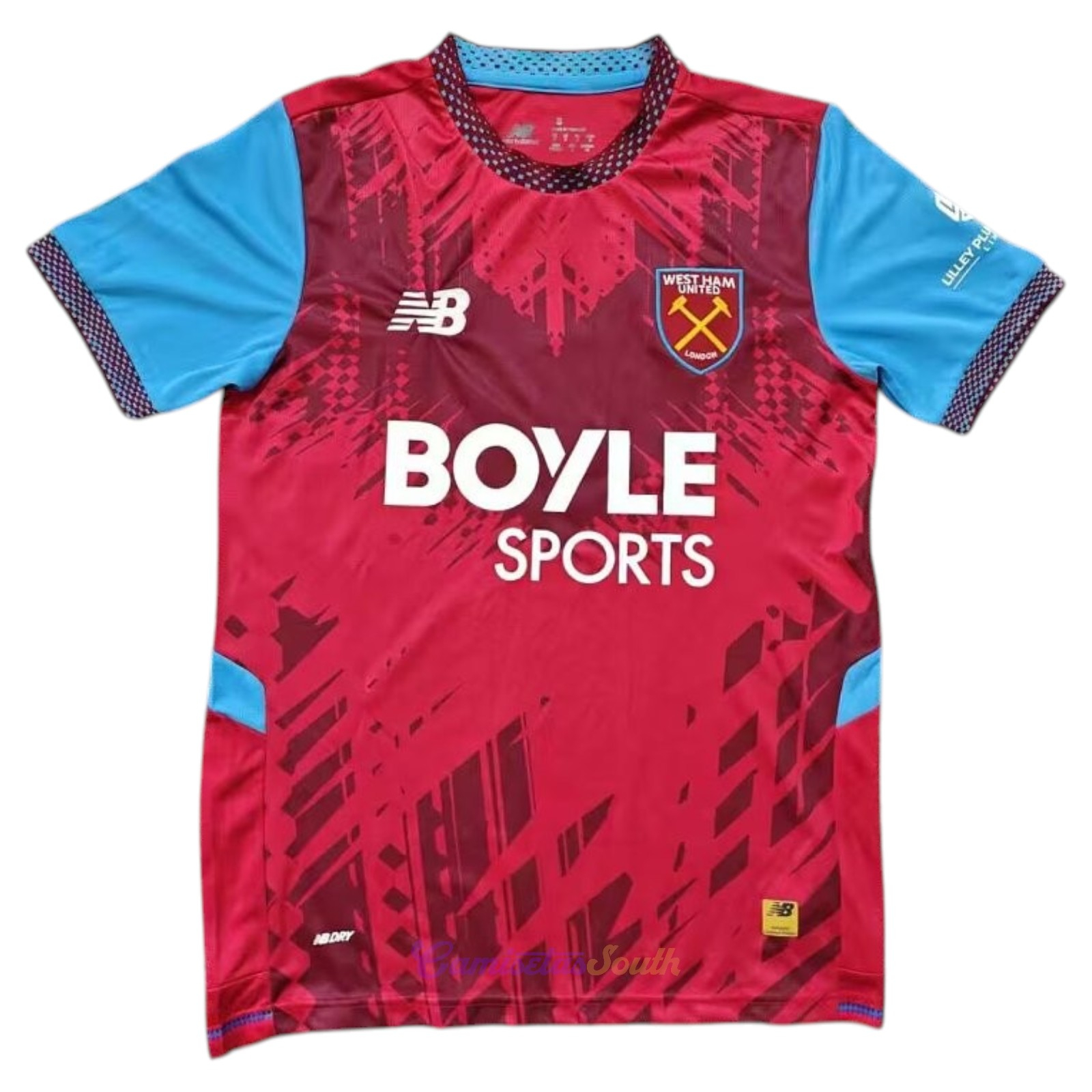 CAMISETA PRIMERA EQUIPACIÓN WEST HAM UNITED 2026/27 VERSIÓN FAN
