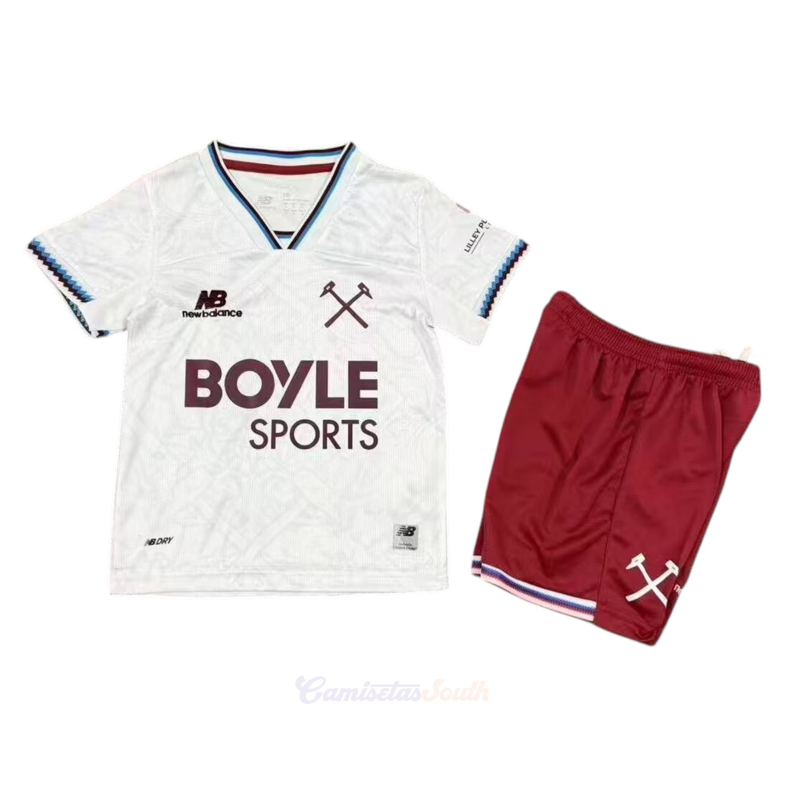 CAMISETA SEGUNDA EQUIPACIÓN WEST HAM UNITED 2026/27 VERSIÓN INFANTIL