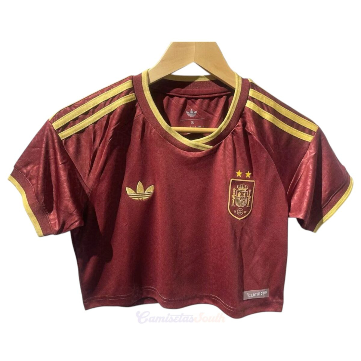 CAMISETA CONCEPTO ESPAÑA 2026/27 VERSIÓN CROPPED TOP
