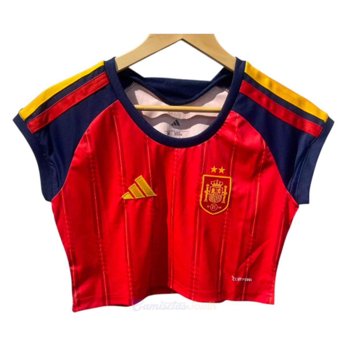 CAMISETA PRIMERA EQUIPACIÓN ESPAÑA 2026/27 VERSIÓN CROPPED TOP