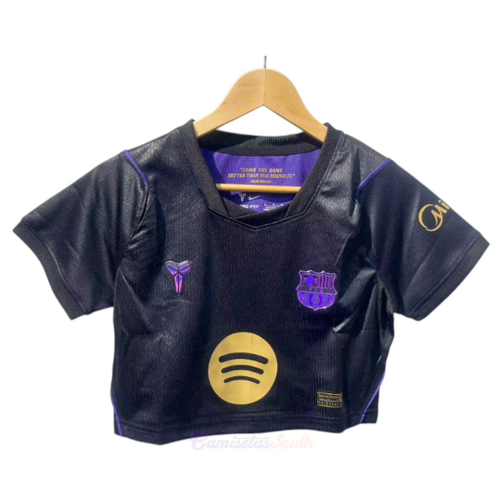 CAMISETA SEGUNDA EQUIPACIÓN BARCELONA 2026/27 VERSIÓN CROPPED TOP