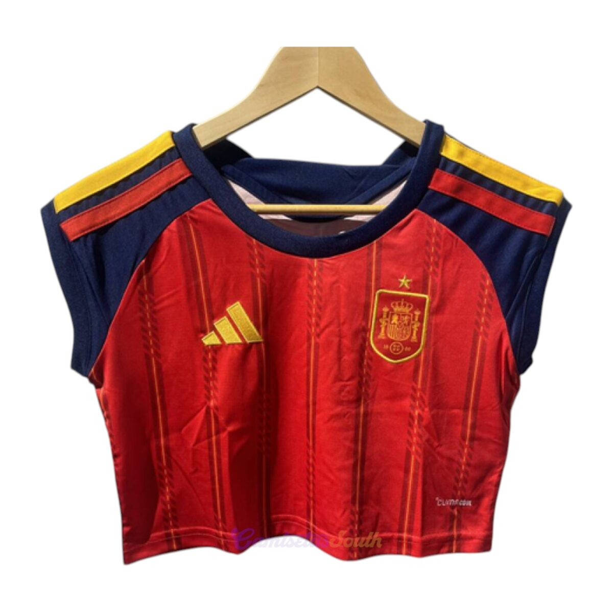 CAMISETA PRIMERA EQUIPACIÓN ESPAÑA 2026 VERSIÓN CROPPED TOP