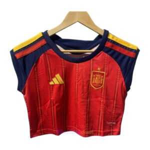 CAMISETA PRIMERA EQUIPACIÓN ESPAÑA 2026 VERSIÓN CROPPED TOP