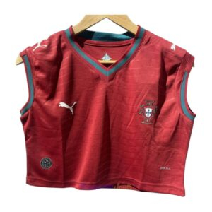 CAMISETA PRIMERA EQUIPACIÓN PORTUGAL 2026 VERSIÓN CROPPED TOP